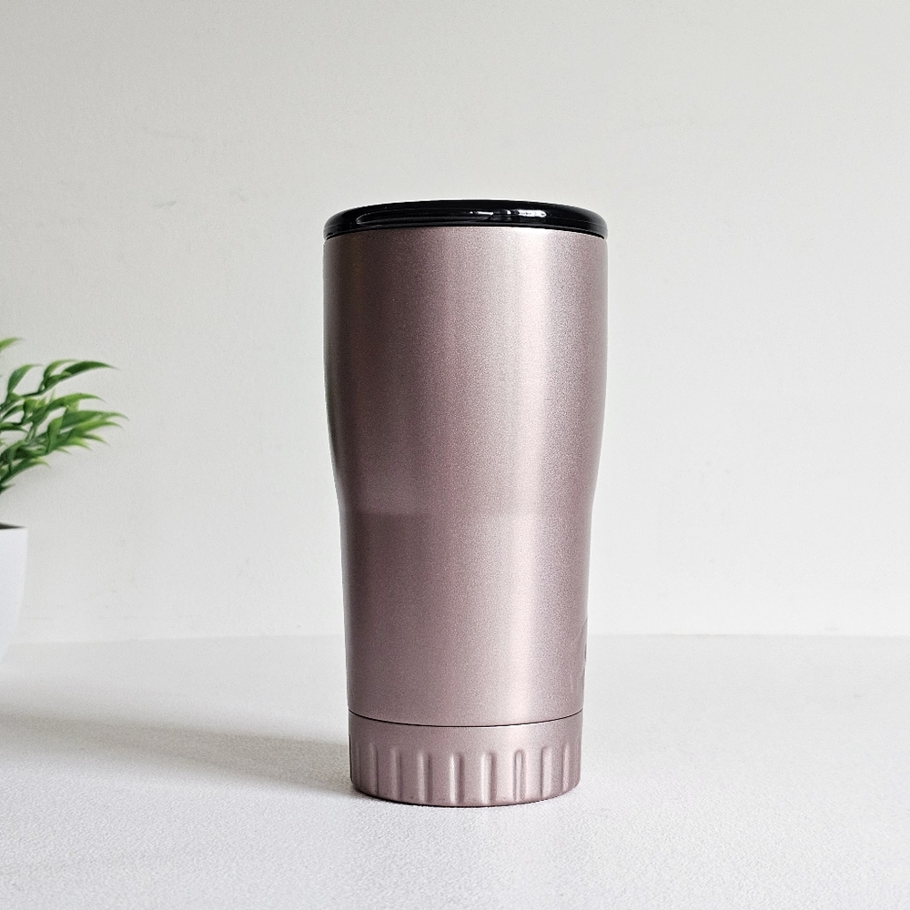 Silver Buffalo Double Walled Vacuum Insulated Stainless Steel Mauve Tumbler 20OZ - Picture 3 of 14